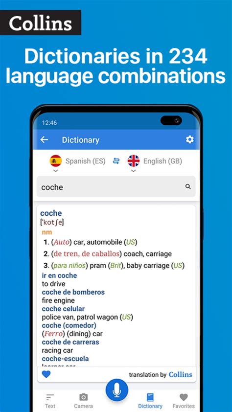 collins free translator.